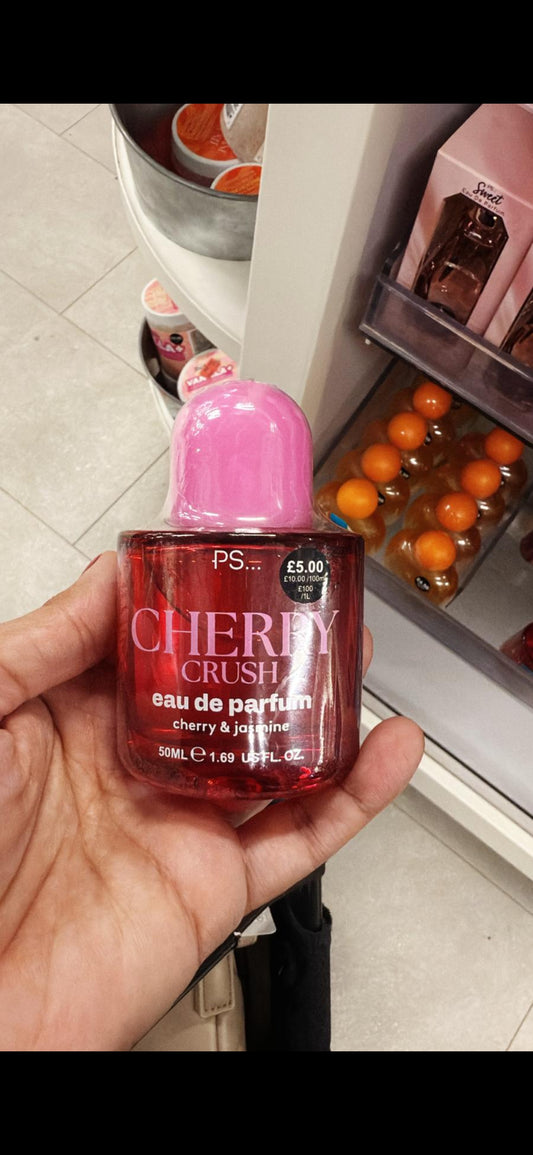 Primark cherry crush cherry and jasmine  eau de parfum perfume 50ml