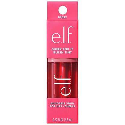 e.l.f - Sheer For It Blush Lip + Cheek Tint - pink positive