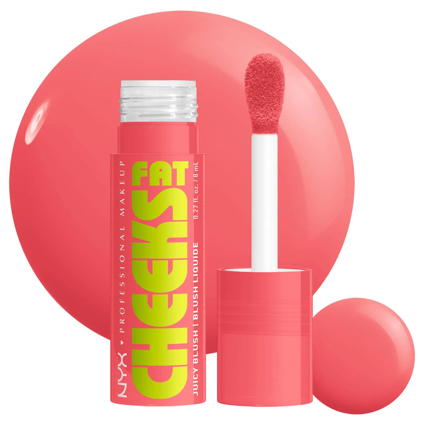 Nyx Fat Cheeks Juicy Liquid Blush fig fizz
