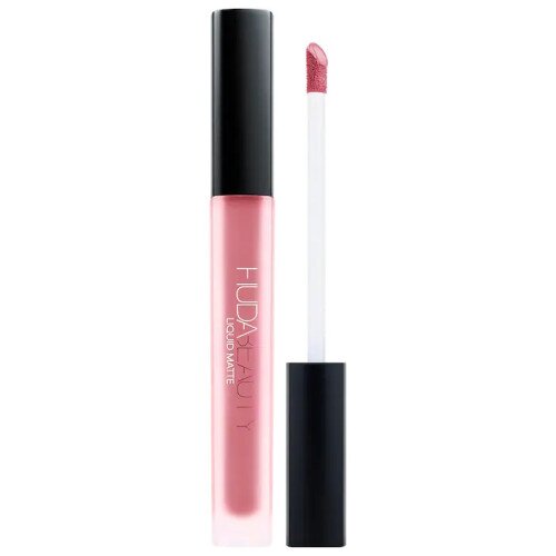 Huda Beauty Liquid Matte Ultra-Comfort Transfer-proof Lipstick - baby doll