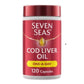 Seven Seas Cod Liver Oil One-A-Day Omega-3 Fish Oil & Vitamin D 120 Capsules from boots uk
