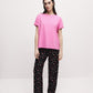 M&s uk Pure Cotton Printed Pyjama Set medium 12-14