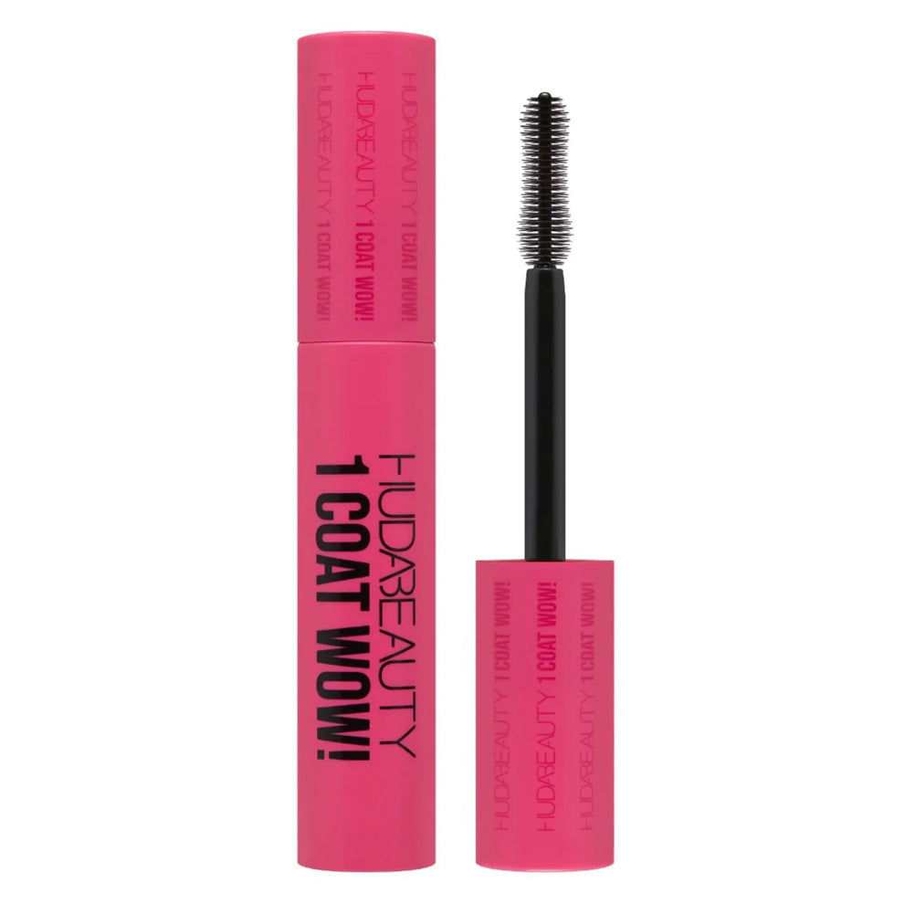 HUDA BEAUTY 1 COAT WOW! Extra Volumizing and Lifting Mascara bought from huda beauty Uk 🇬🇧