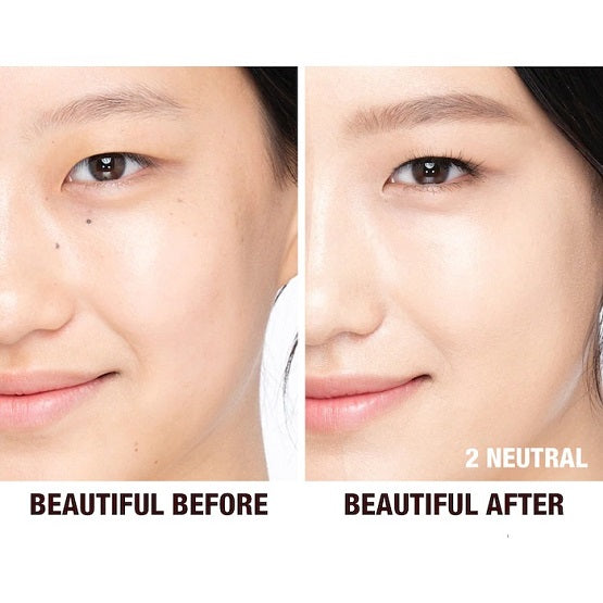 CHARLOTTE TILBURY - Beautiful Skin Medium Coverage Liquid Foundation with Hyaluronic Acid - 2 Neutral / Neutre