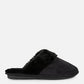 Primark women winter fluffy slippers memory foam black