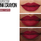 Maybelline Superstay Ink Crayon Lipstick 55 Make It Happen