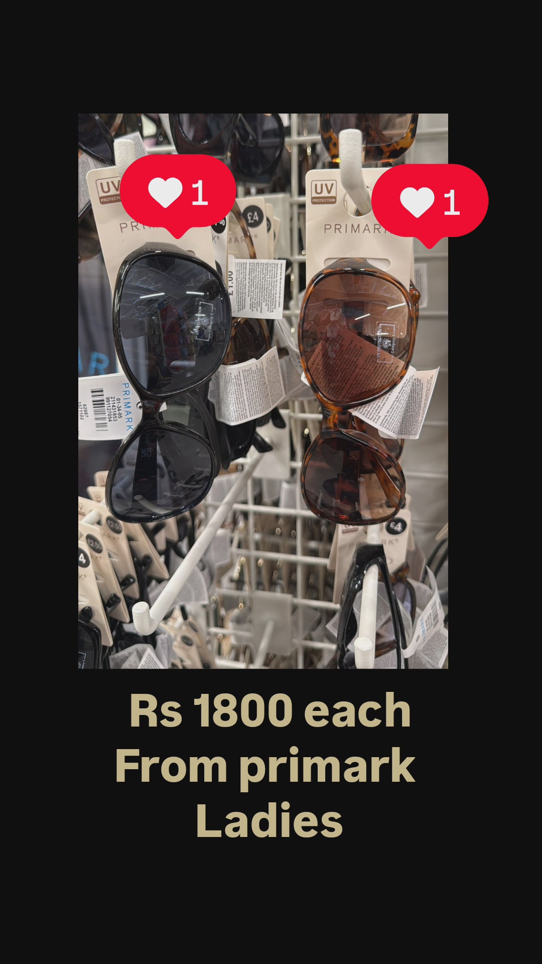 Primark women sunglasses