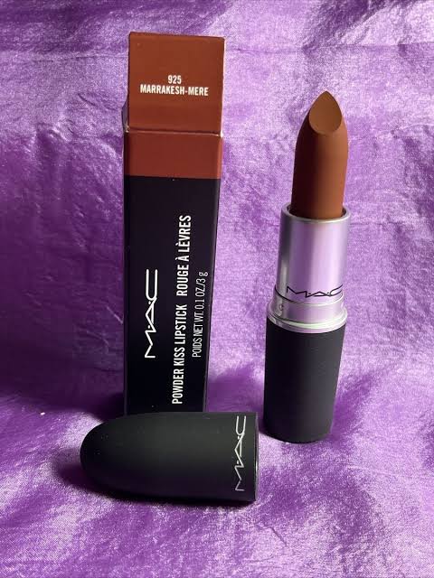 MAC POWDER KISS LIPSTICK MARAKASH MERE 925