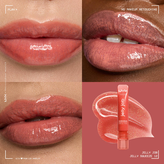 NYX Jelly Job Full Bodied Shine Gloss 12 jelly squeeze