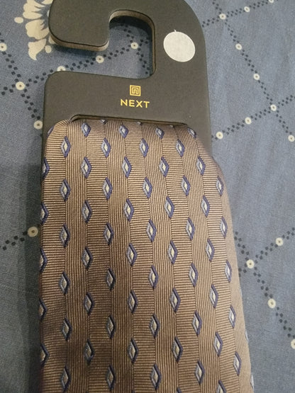Next UK men silk tie RRP £18