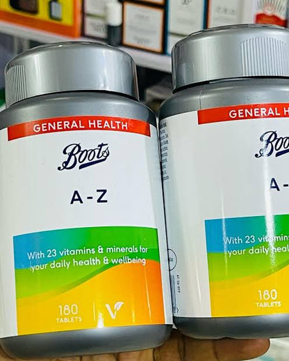 Boots uk Multivitamins A to z 180 tablets bought from boots uk