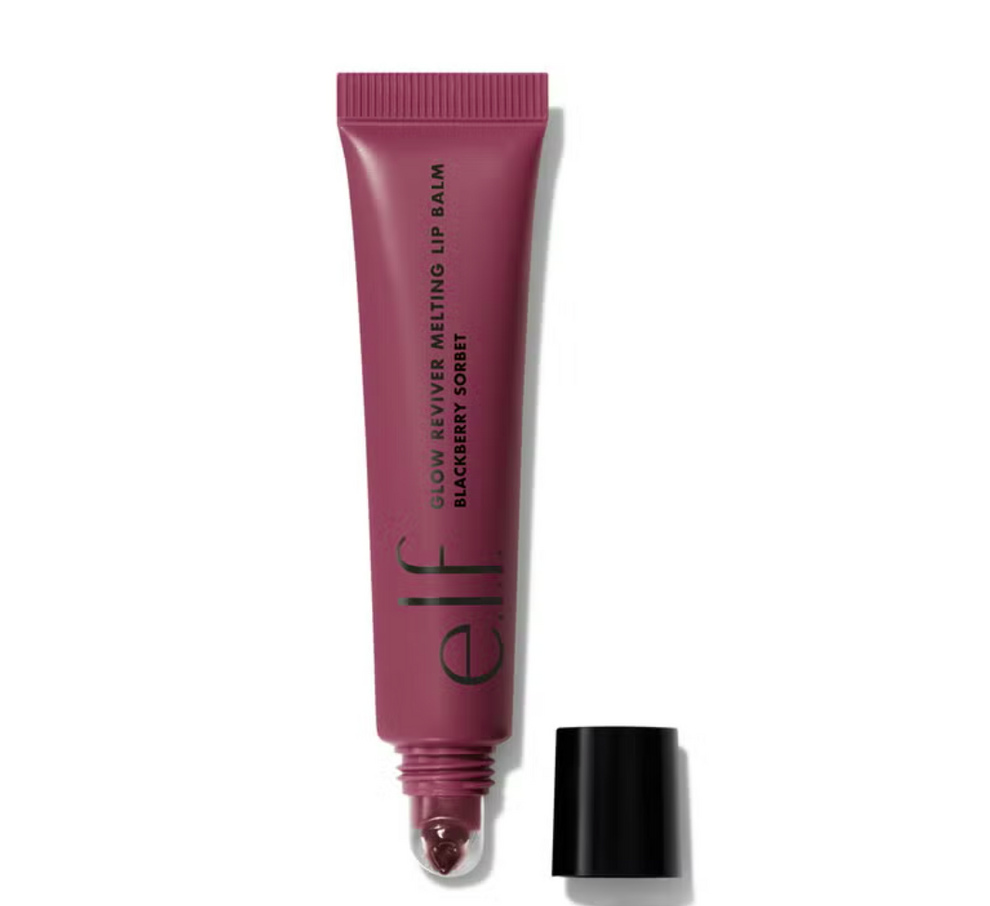 elf Glow Reviver Melting Lip Balm blackberry sorbet