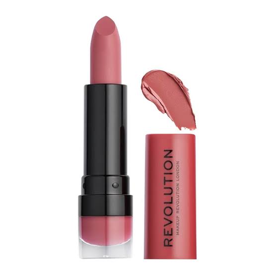 Makeup Revolution Ballerina 112 Matte Lipstick, Pink