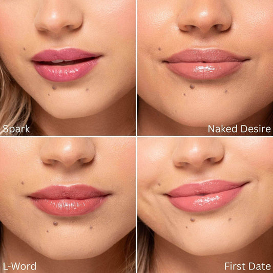 W7 uk Lipstick Shine shade Naked desire