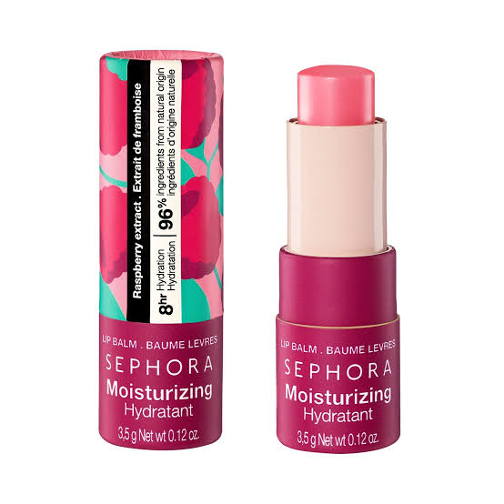 Sephora moisturizing lip balm raspberry