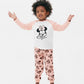 Primark Uk 2023 fleece minnie mouse  girls pyjama pj set