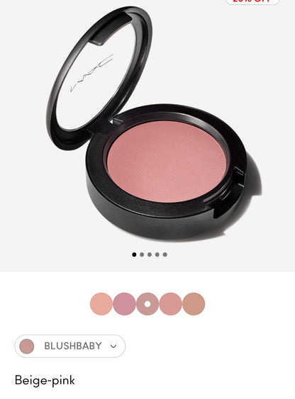 Mac SHEERTONE SHIMMER BLUSH blushbaby