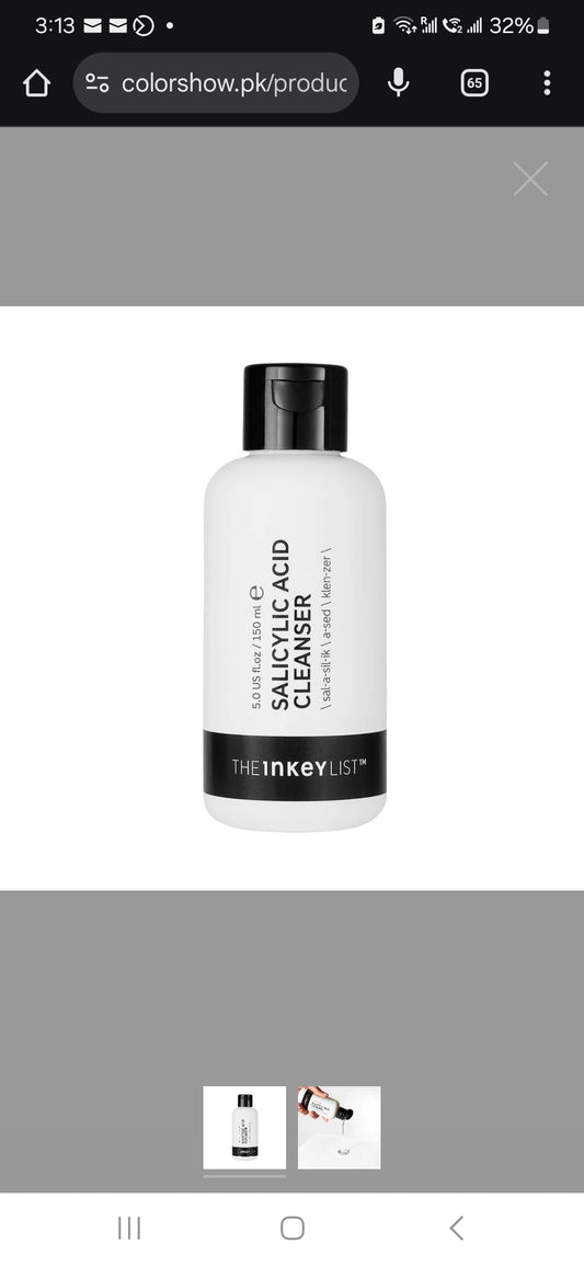 The INKEY List

The INKEY List Salicylic Acid Cleanser 150ml