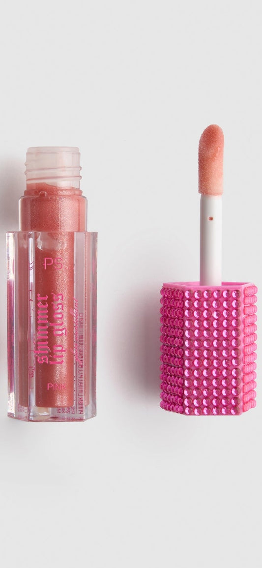 Primark uk shimmer lipgloss nude pink