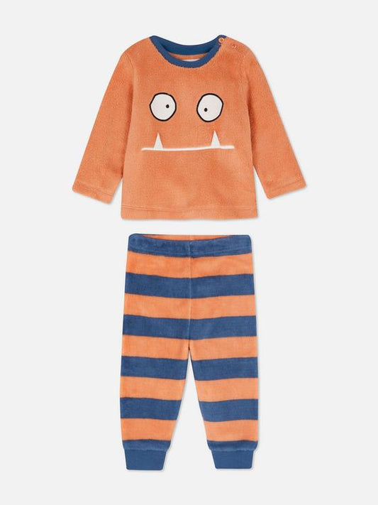 Primark Uk  fleece boys pyjama pj set