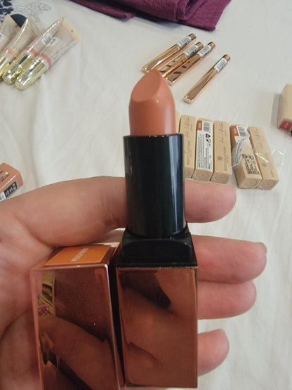 Body collection England lipstick shade peachy nude