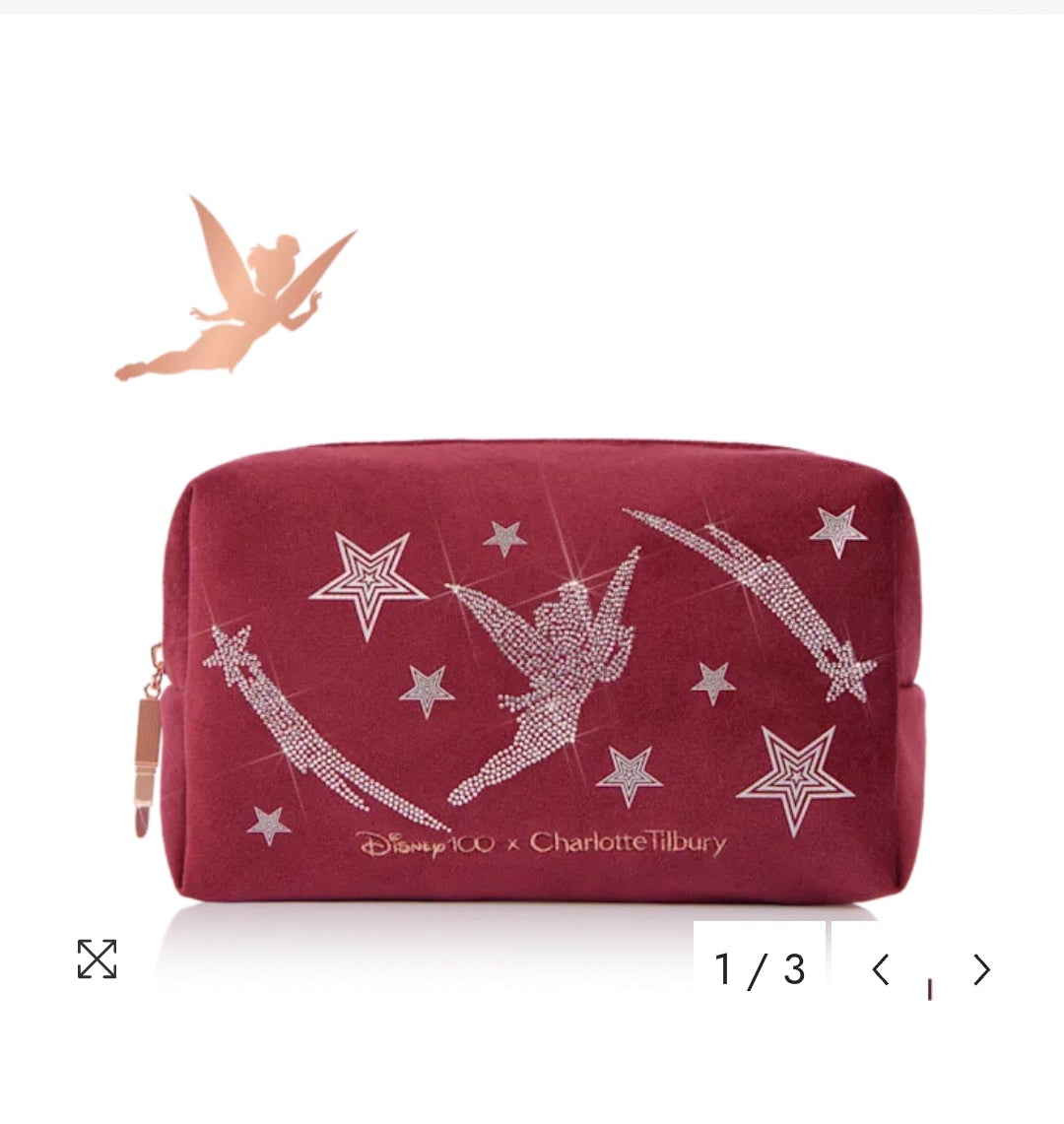 Charlotte Tilbury BEAUTY WISHES MAKEUP BAG DISNEY100 EDITION MAKEUP BAG