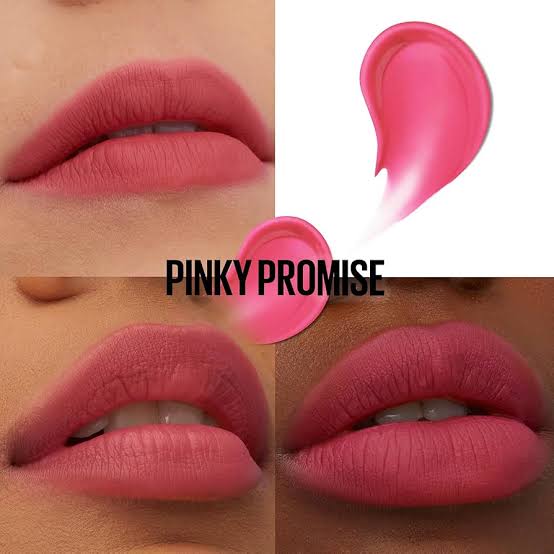 Maybelline Super Stay Teddy Blurred Lip Tint- pinky promise 45