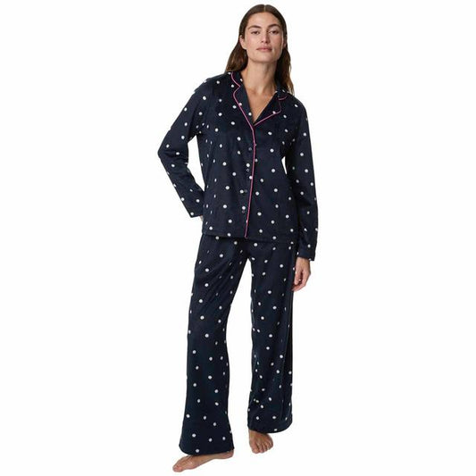 M&S Womens winter Fleece Polka Dot Pyjama Set comes in gift packing super soft