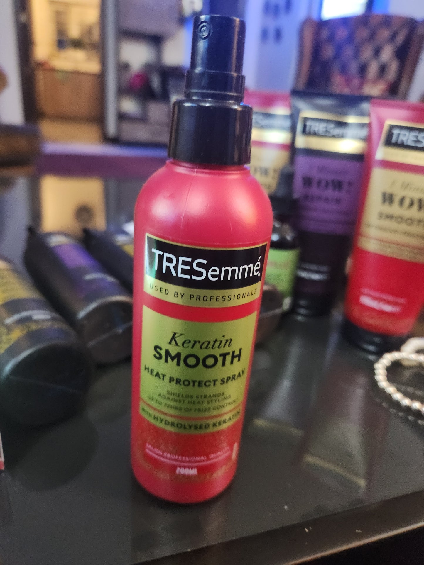 TRESemmé Pro Collection Heat Protect Spray Keratin Smooth 200ml from boots uk