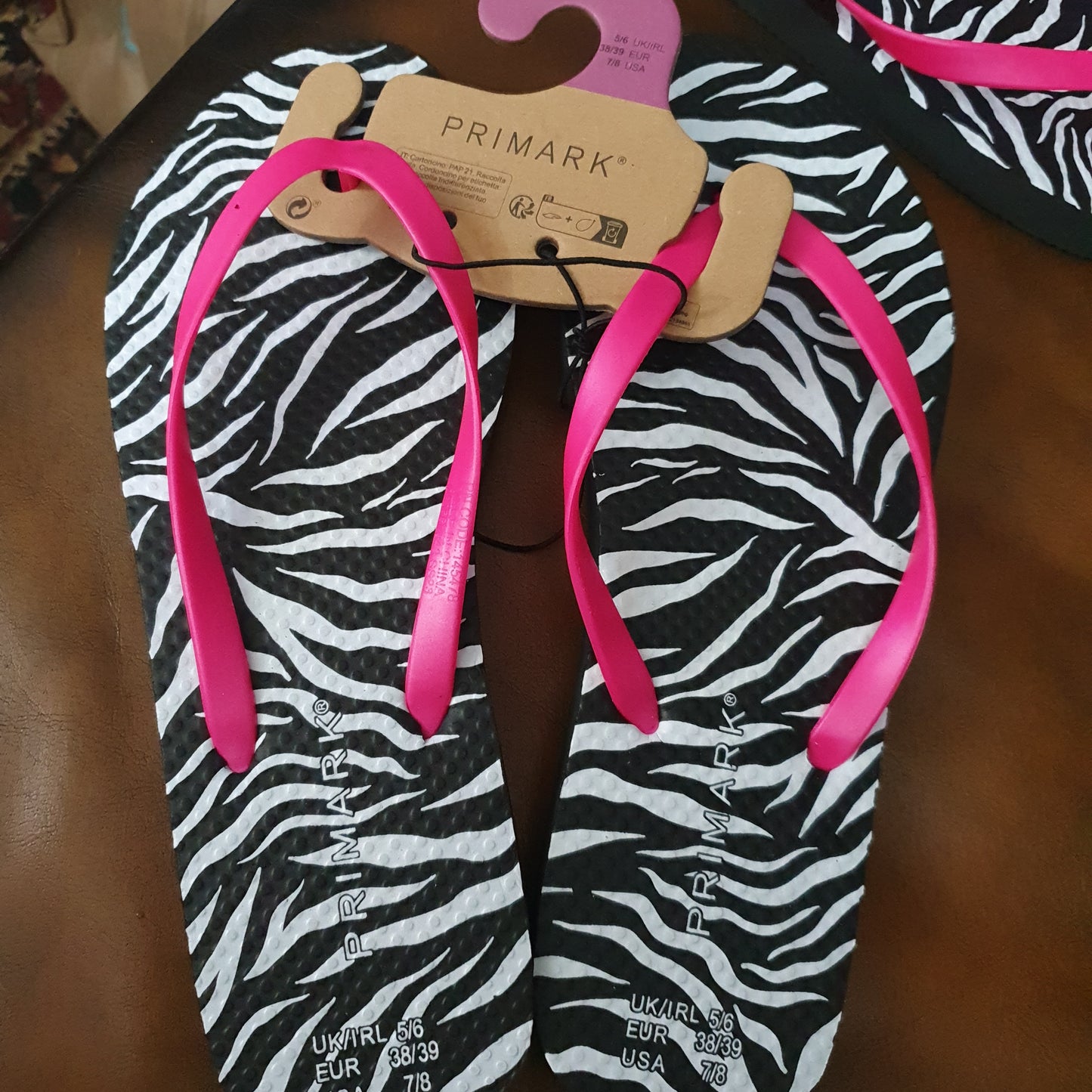 Primark women flip flops size 38/39
