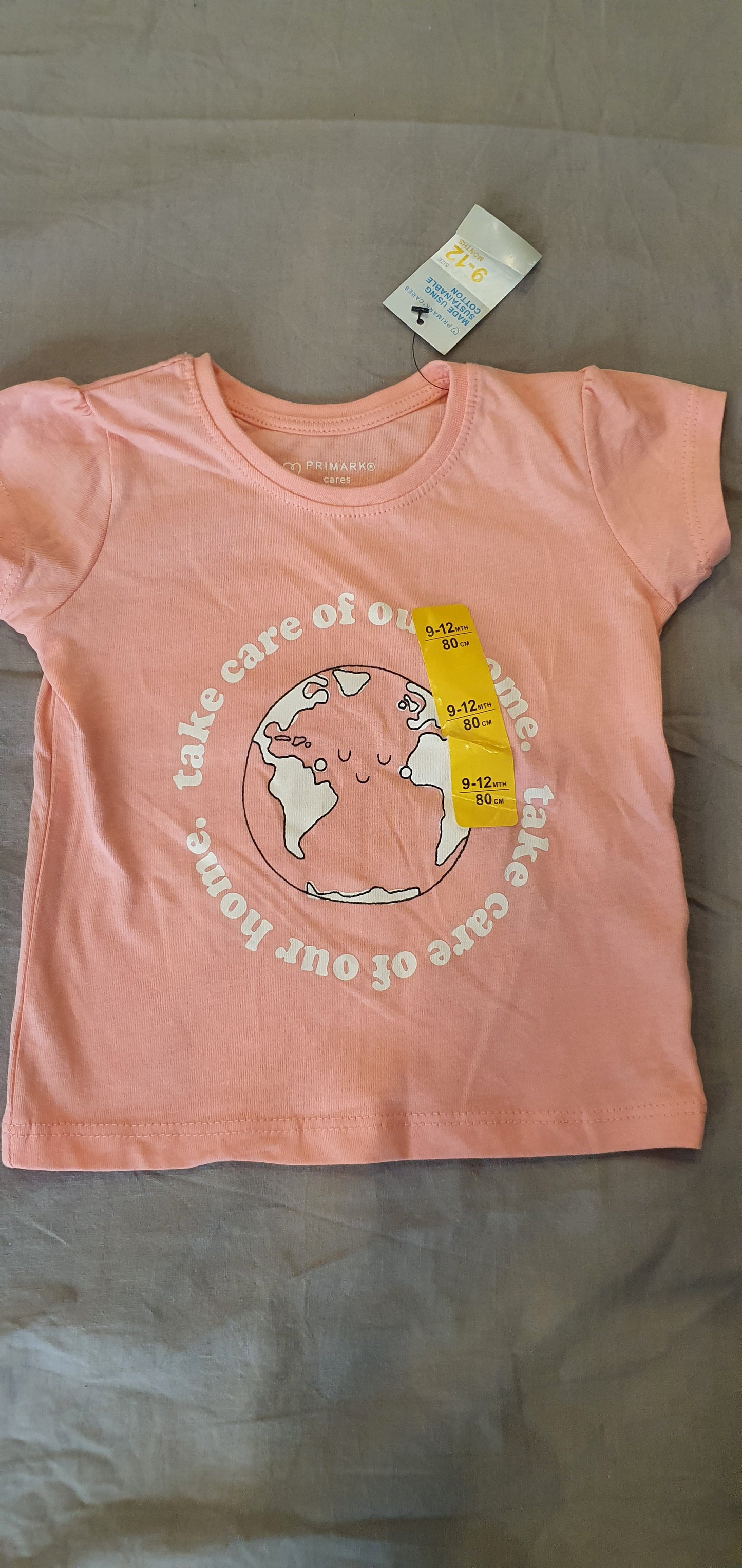 Primark baby tee 9-12 months