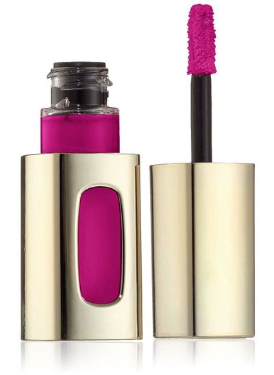 Loreal Uk Extraordinaire liquid lipstick 401 fuschia drama