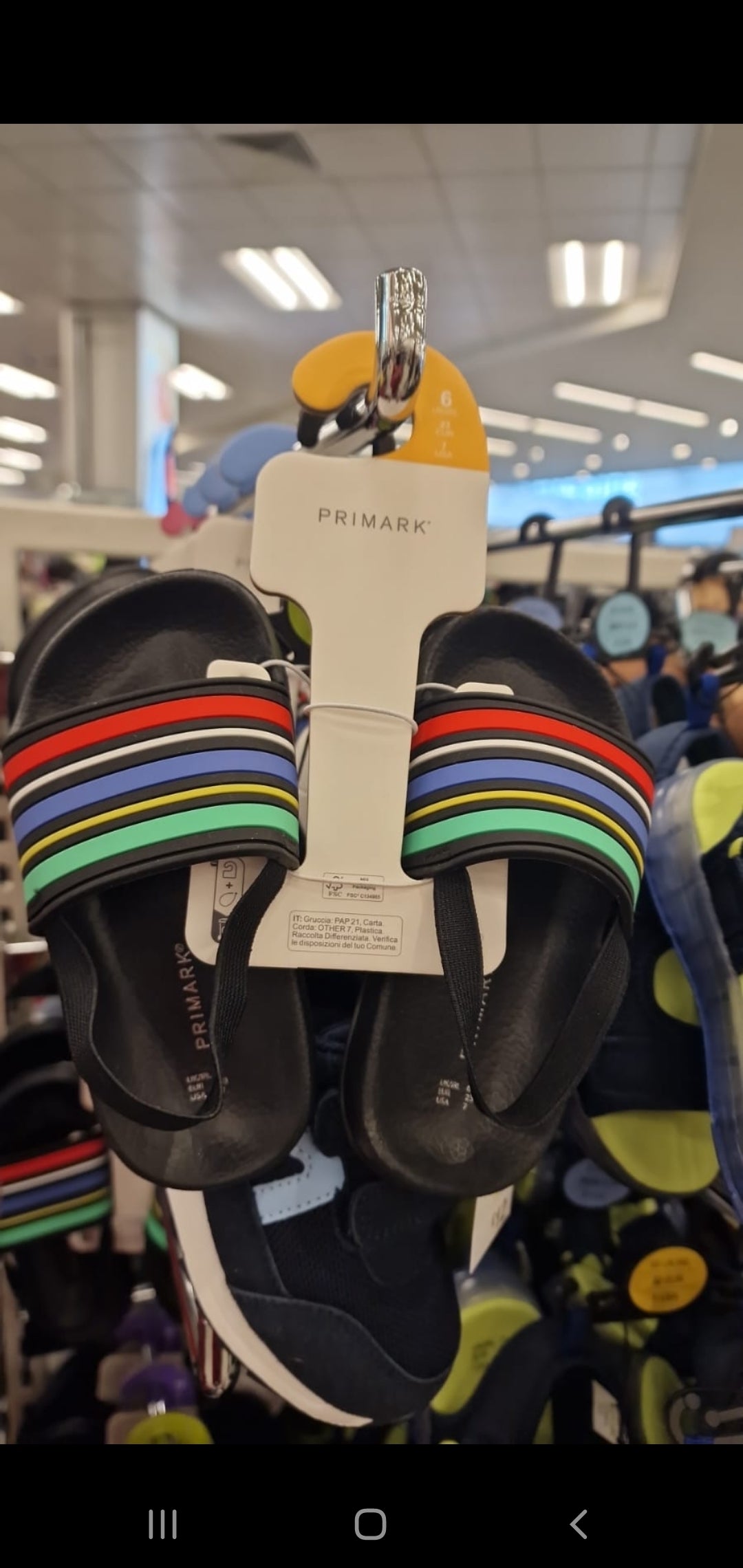 Primark sandals  for boys size uk 6 euro 23