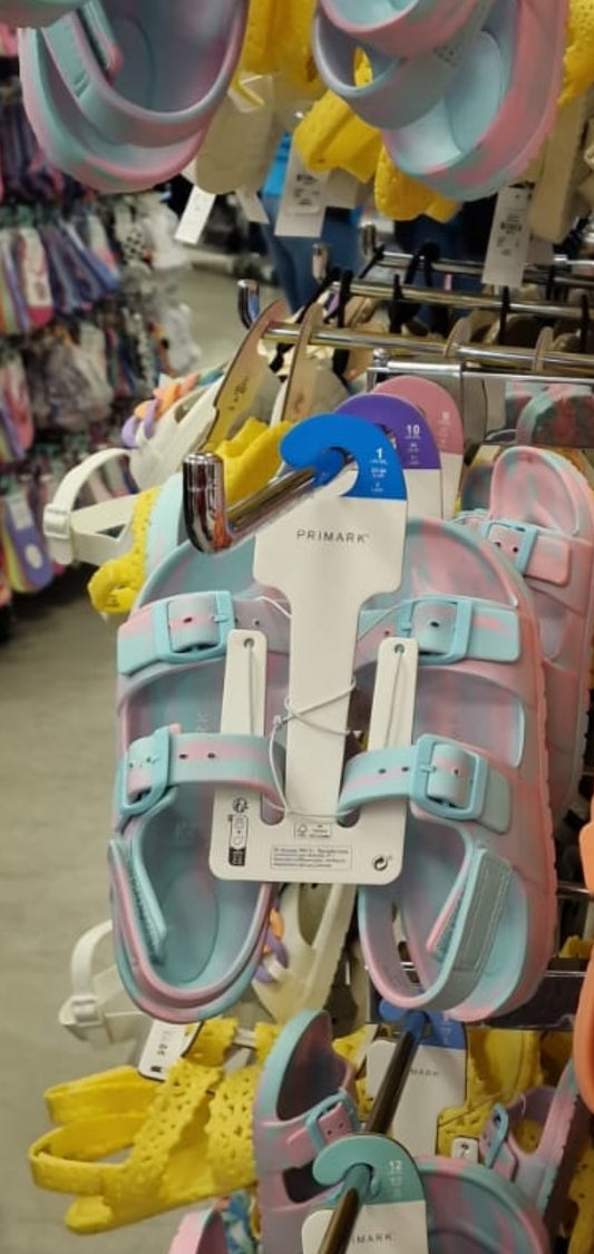 Primark sandals  for girls size uk 9 euro 27