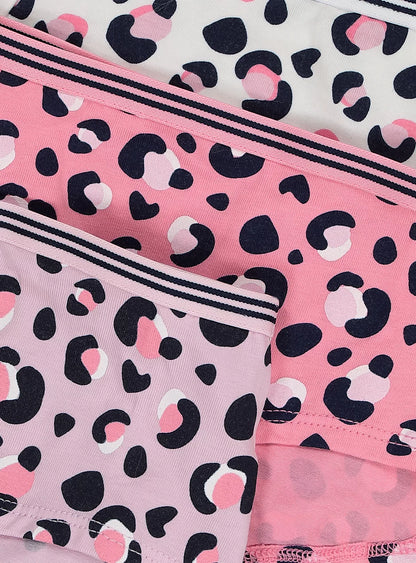 Tu girls leopard print shorts style briefs
