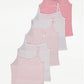 George Uk pack of 5 girls cami vests cotton