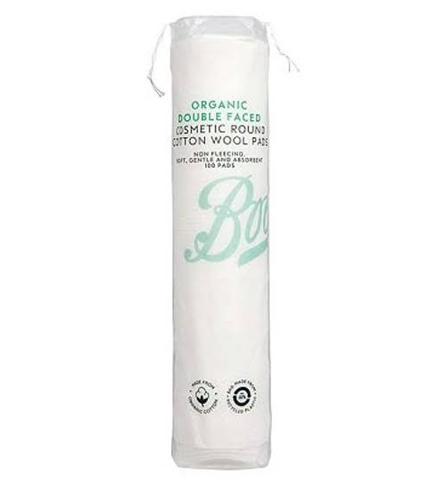 Boots organic  round cotton pads 100