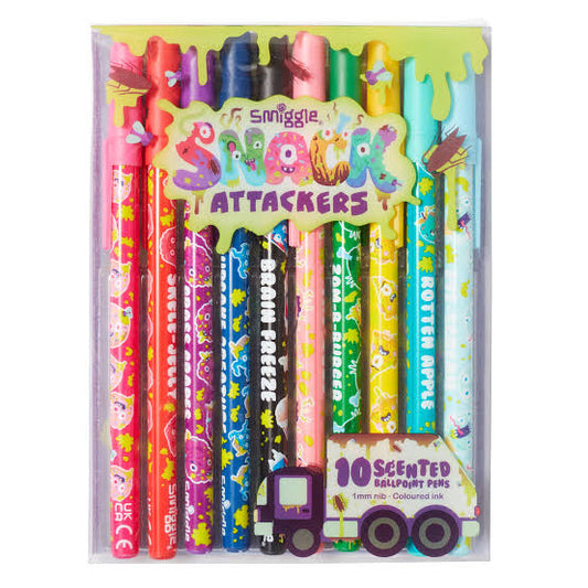 Smiggle Uk scented ball points 10