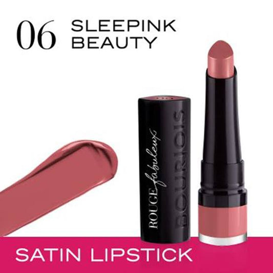 Bourjois Uk rouge lipstick Fabuleux 06 sleeping beauty