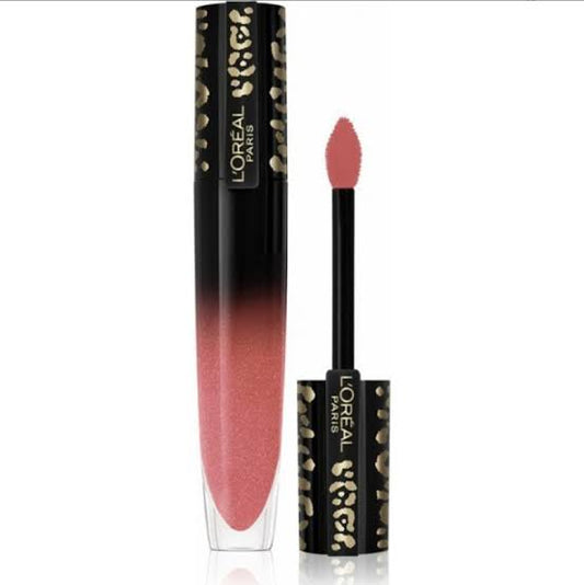 Loreal Rouge signature brilliant lipgloss 320 be feminist