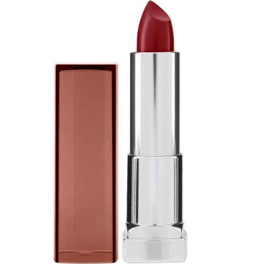 Maybelline color sensational satin lipstick 285 smoked saffron